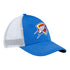 OKC THUNDER MENS MVP CUT BACK HAT IN BLUE & WHITE - FRONT RIGHT VIEW