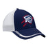 THUNDER DRIVETRAIN MVP HAT in white and navy - side view
