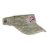 OKC THUNDER HEMLEY VISOR HAT IN CAMOUFLAGE - FRONT RIGHT  VIEW