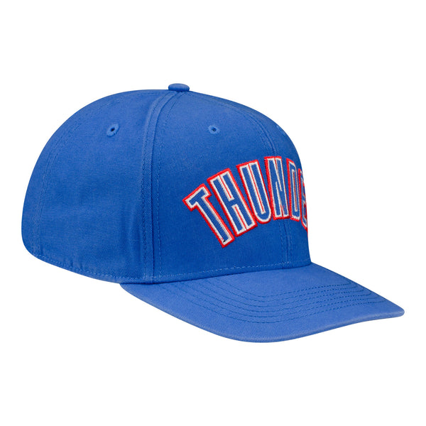OKC THUNDER BURKEY MVP HAT IN BLUE - FRONT RIGHT VIEW