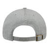 OKC THUNDER STORM CLEAN UP HAT IN GREY - BACK VIEW