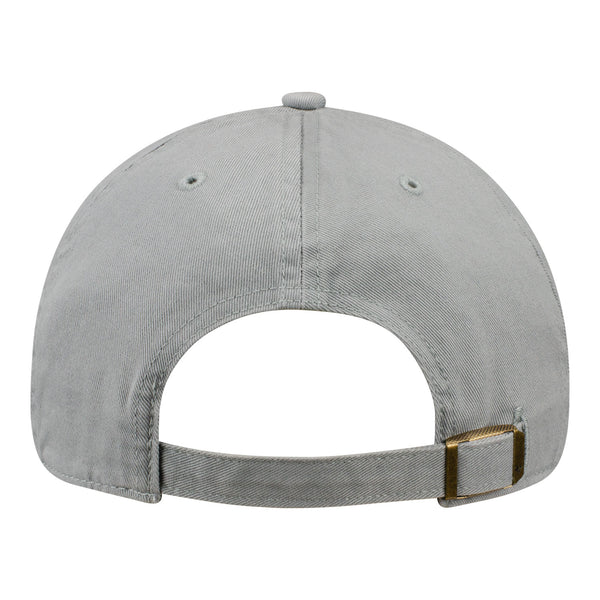 OKC THUNDER STORM CLEAN UP HAT IN GREY - BACK VIEW