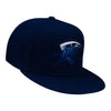 THUNDER FADED TEAM COLOR HAT IN BLUE - ANGLED RIGHT SIDE VIEW