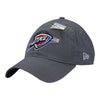NEW ERA THROWBACK THUNDER 2018 DRAFT HAT In Grey - Front Left View