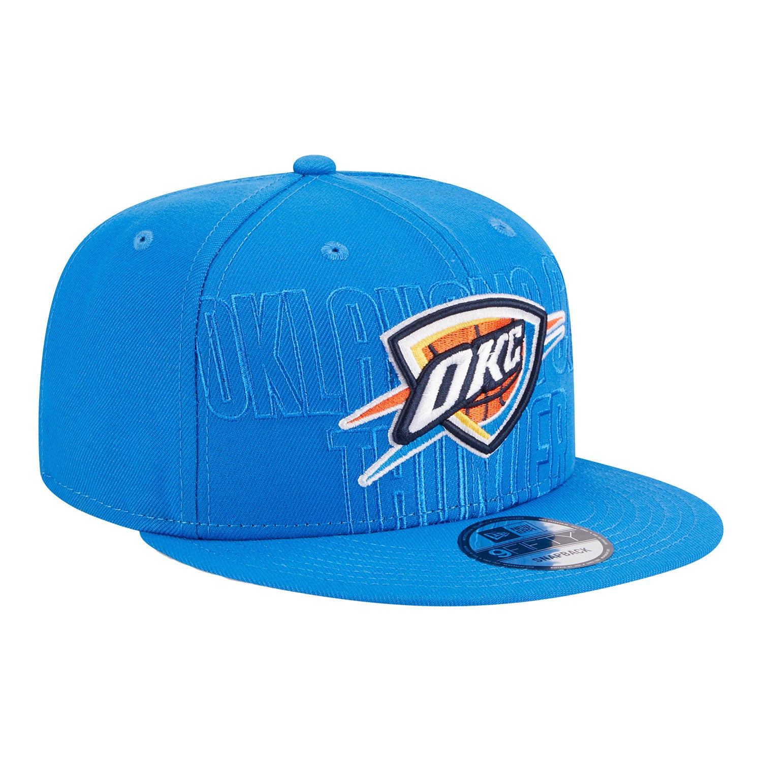 Oklahoma City Thunder New Era 2022 Tip-Off 9FIFTY Snapback Hat - Blue/Black