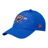 OKC THUNDER NEW ERA TONAL 3930 FLEX FIT HAT IN BLUE - FRONT LEFT VIEW