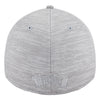 OKC THUNDER NEW ERA 3930 DIGI TECH FLEX HAT IN GREY - BACK VIEW