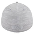 OKC THUNDER NEW ERA 3930 DIGI TECH FLEX HAT IN GREY - BACK VIEW