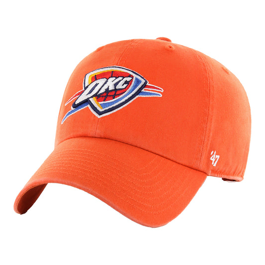 '47 BRAND THUNDER ORANGE CLEAN UP HAT IN ORANGE - FRONT VIEW