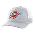 '47 BRAND THUNDER TRUCKER HAT IN WHITE - FRONT VIEW