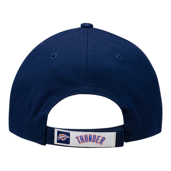 OKC THUNDER NEW ERA 940 CORE LOGO SNAPBACK IN NAVY - BACK VIEW