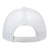 NEW ERA OKC NATIVE AMERICAN HERITAGE LETTER 940 PERFORMANCE HAT IN WHITE - BACK VIEW