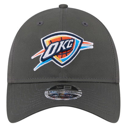 OKLAHOMA CITY THUNDER NEW ERA 920 NYLON RIPSTOP HAT - Front View