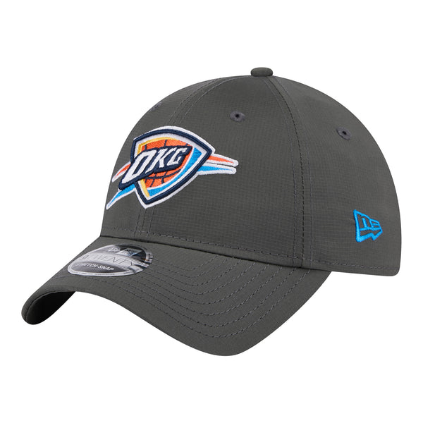 OKLAHOMA CITY THUNDER NEW ERA 920 NYLON RIPSTOP HAT - Front Left View