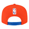 OKLAHOMA CITY THUNDER NEW ERA 950 STATEMENT SNAPBACK IN ORANGE - BACK VIEW