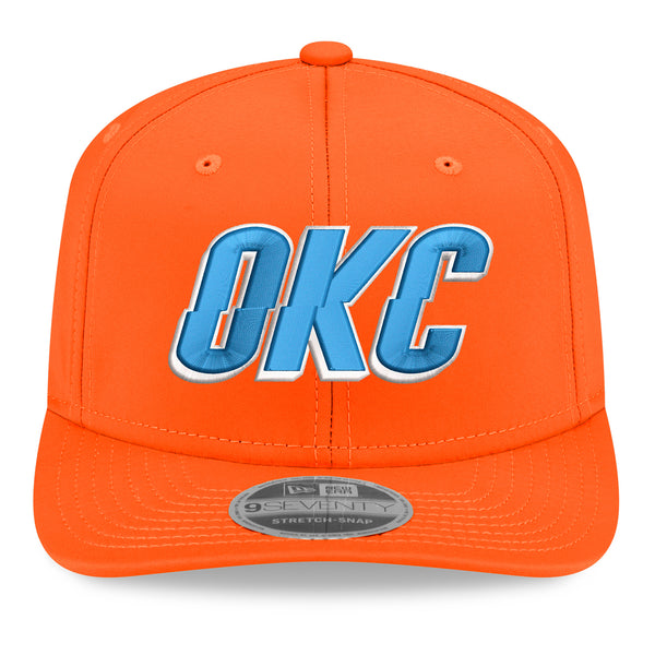 OKLAHOMA CITY THUNDER NEW ERA 970 STRETCH SNAP STATEMENT SNAPBACK