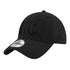 OKC THUNDER NEW ERA 920 BLACK ON BLACK ADJUSTABLE HAT - Side View