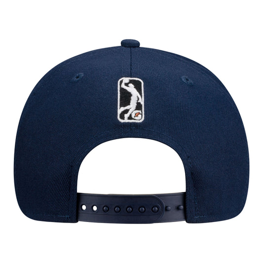 OKC Blue New Era 950 Core Shield Snapback in Blue - Back View