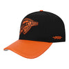 OKC THUNDER PRO STANDARD PEBBLED LEATHER SNAPBACK - Left View