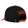 OKC THUNDER PRO STANDARD PEBBLED LEATHER SNAPBACK - Back View