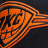 OKC THUNDER PRO STANDARD PEBBLED LEATHER SNAPBACK - Logo Detail