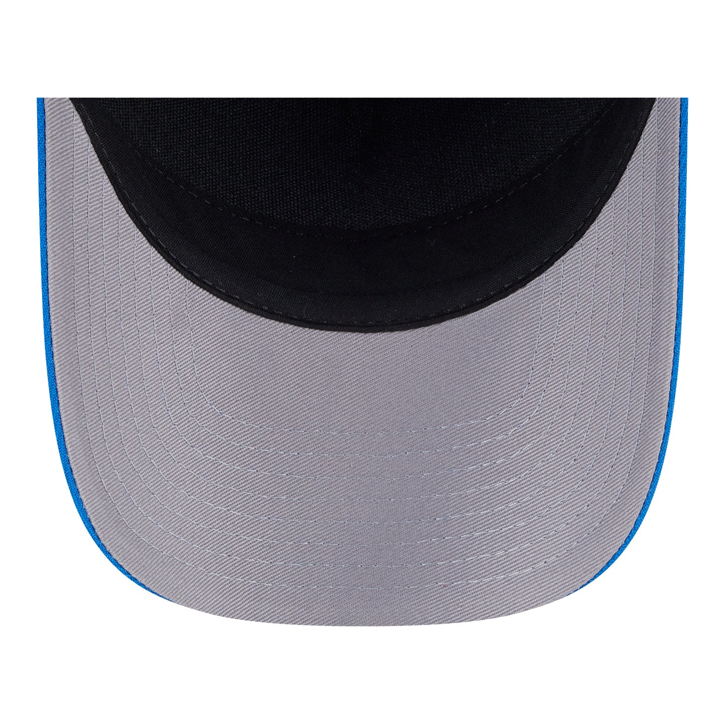 OKC Thunder New Era 2025 Draft 940MC Snapback in Blue - Underbrim View 