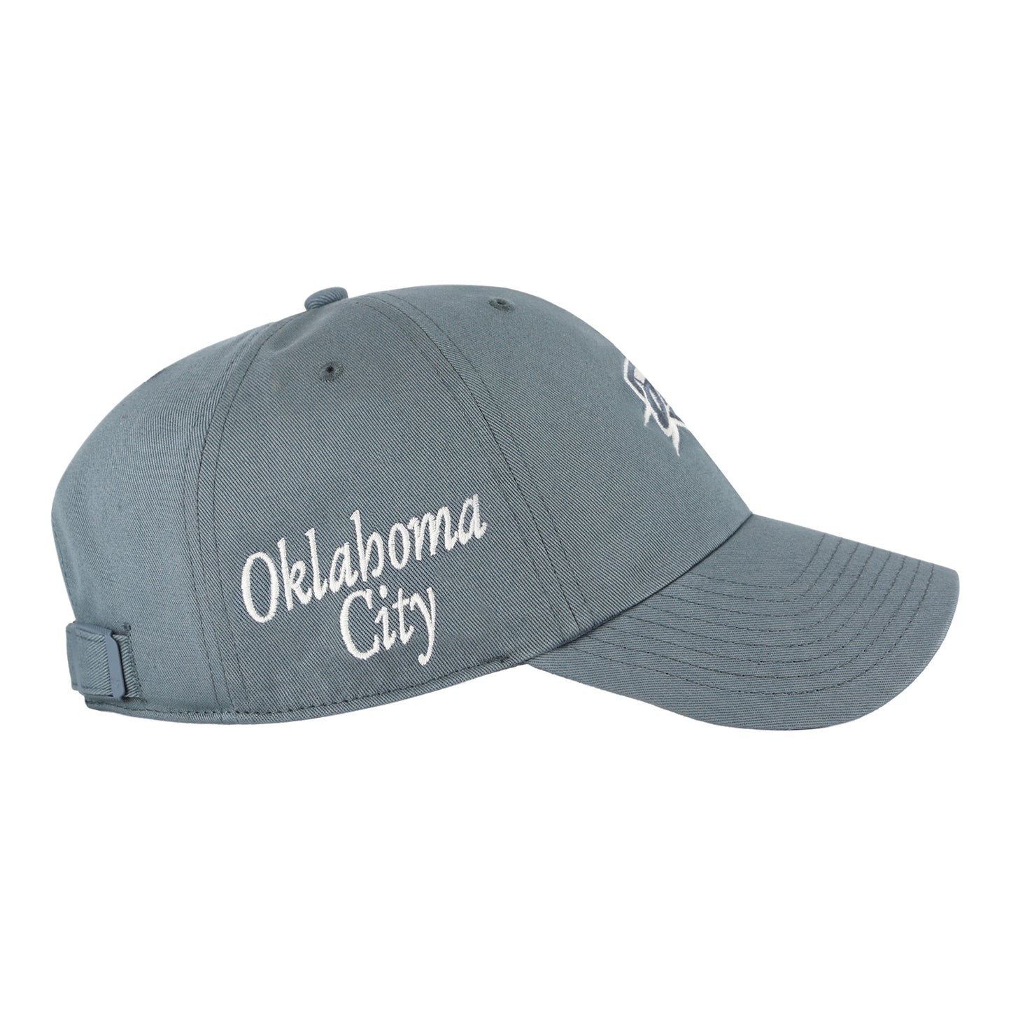 OKC Thunder 47 Brand Foundation Adjustable Clean-Up in Grey - Right View
