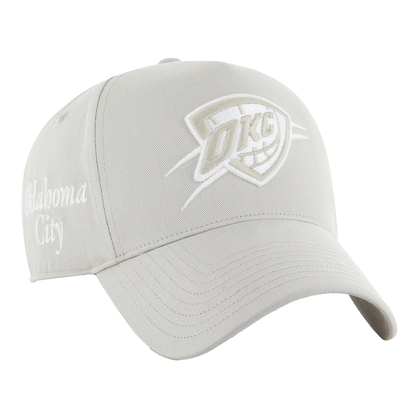 OKC THUNDER 47 BRAND FOUNDATION OFFSIDE DT SNAPBACK - Front Right View