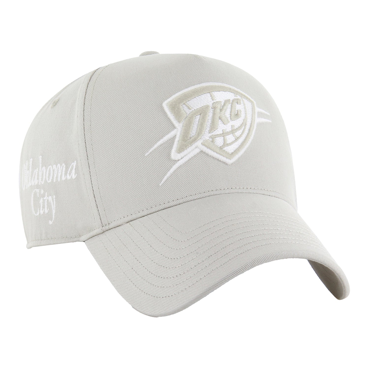 OKC THUNDER 47 BRAND FOUNDATION OFFSIDE DT SNAPBACK - Front Right View
