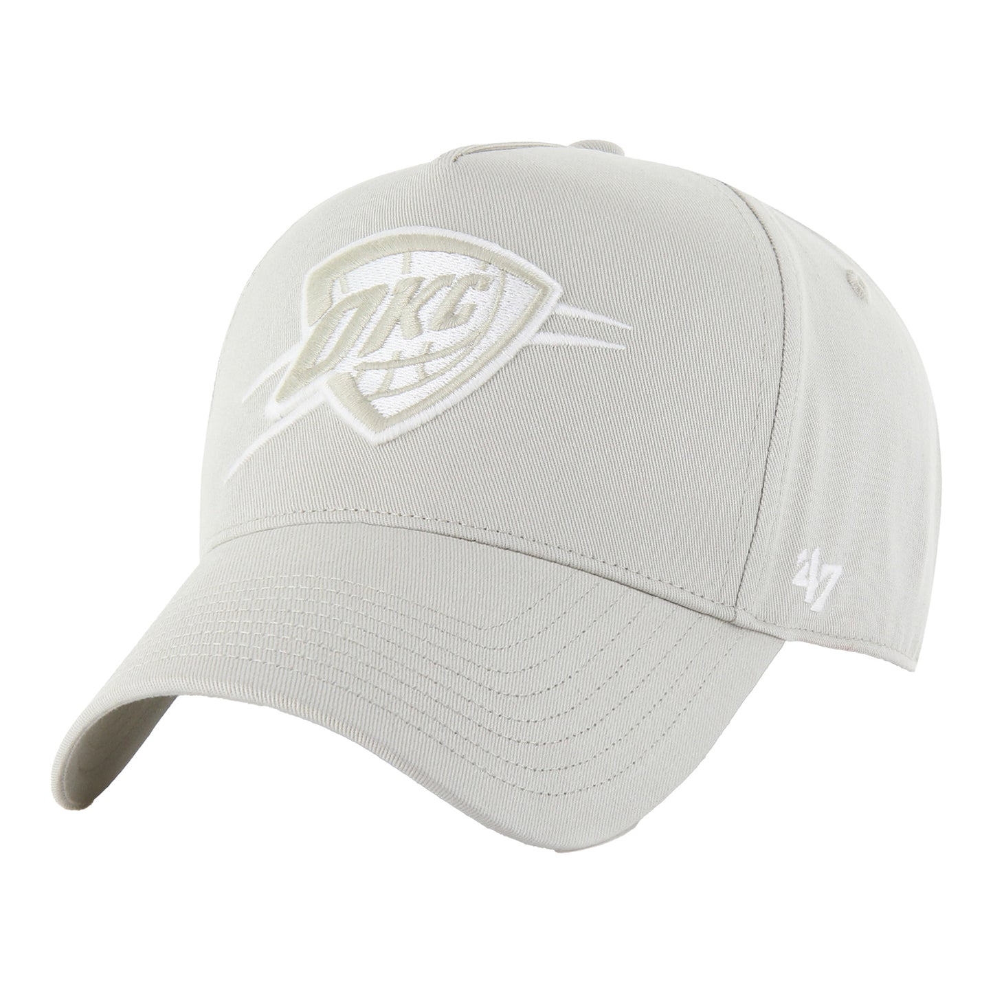 OKC THUNDER 47 BRAND FOUNDATION OFFSIDE DT SNAPBACK - Front Left View