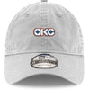 OKC NATIVE AMERICAN HERITAGE GREY 920 ADJUSTABLE HAT - Front View