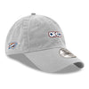 OKC NATIVE AMERICAN HERITAGE GREY 920 ADJUSTABLE HAT - Front Right View