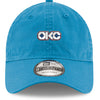 OKC NATIVE AMERICAN HERITAGE TEAL 920 ADJUSTABLE HAT - Front Right View