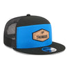 OKC THUNDER NEW ERA 950SP CORK PATCH SNAPBACK in Blue and Black - Front Right View