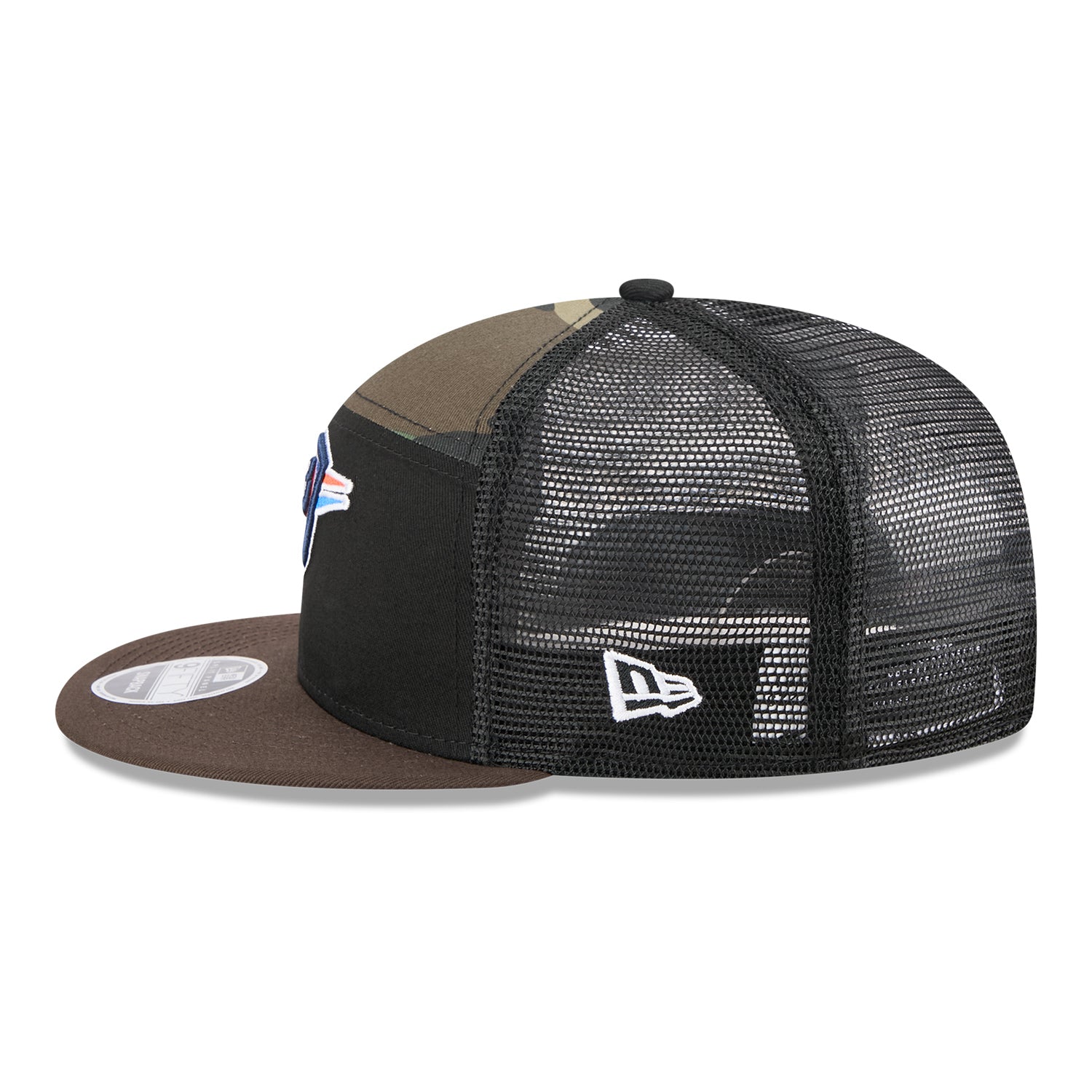 OKC THUNDER NEW ERA 950SP CAMP SNAPBACK in Camo - Left Side View