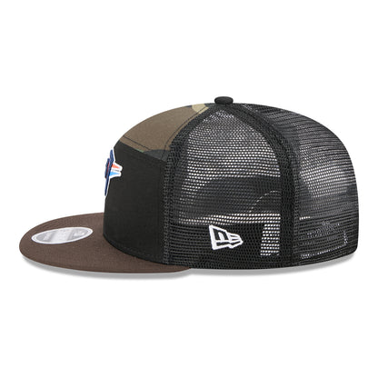 OKC THUNDER NEW ERA 950SP CAMP SNAPBACK in Camo - Left Side View