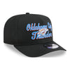 OKC THUNDER NEW ERA 950AF CHAINSTITCH SNAPBACK in Black - Front Right View
