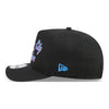 OKC THUNDER NEW ERA 950AF CHAINSTITCH SNAPBACK in Black - Left Side View