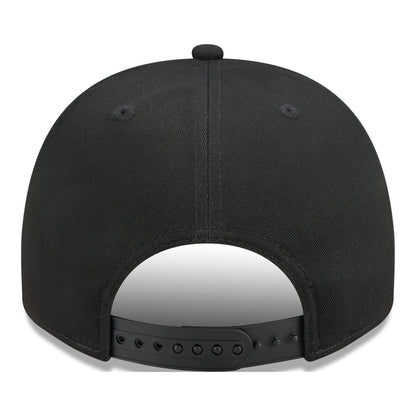 OKC THUNDER NEW ERA 950AF CHAINSTITCH SNAPBACK in Black - Back View 