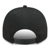 OKC THUNDER NEW ERA 950AF CHAINSTITCH SNAPBACK in Black - Back View 