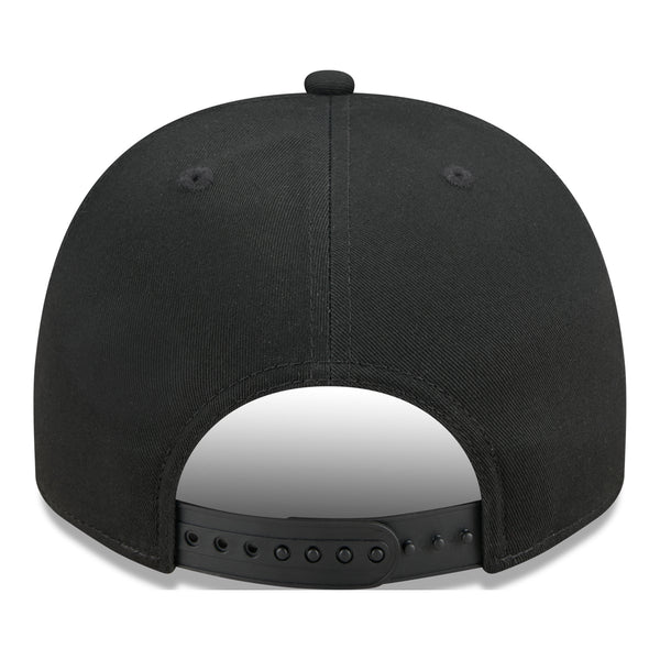 OKC THUNDER NEW ERA 950AF CHAINSTITCH SNAPBACK in Black - Back View 