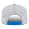 OKC THUNDER NEW ERA GOLFER PATCH SNAPBACK in Blue - Back View