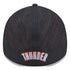 OKC THUNDER NEW ERA 3930 NIGHT MESH FLEX-FIT in Black - Back View