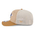 OKC THUNDER NEW ERA 970SS TRUCKER TWO-TONE HAT in Brown - Left Side View