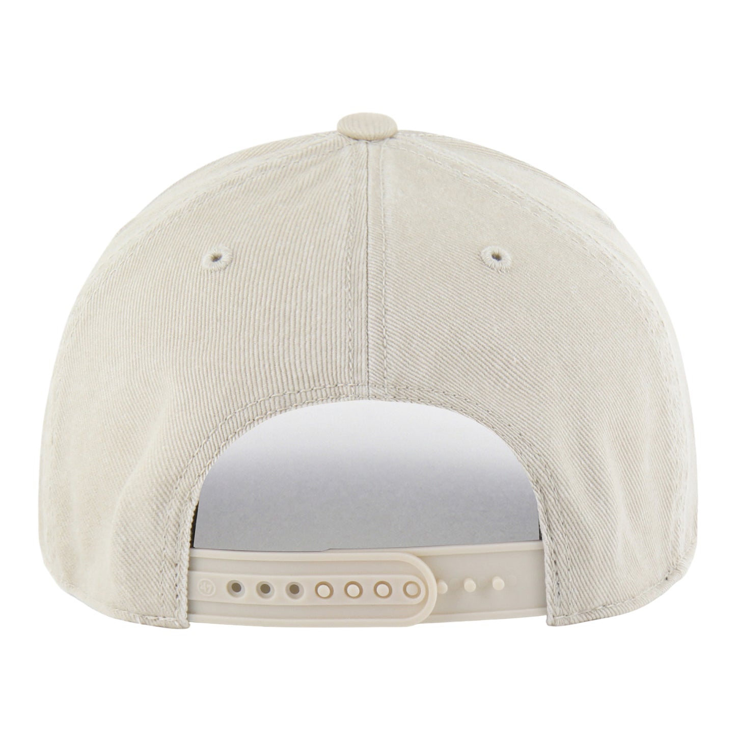 OKC THUNDER 47 BRAND HITCH RF ROPE SNAPBACK in White - Back View