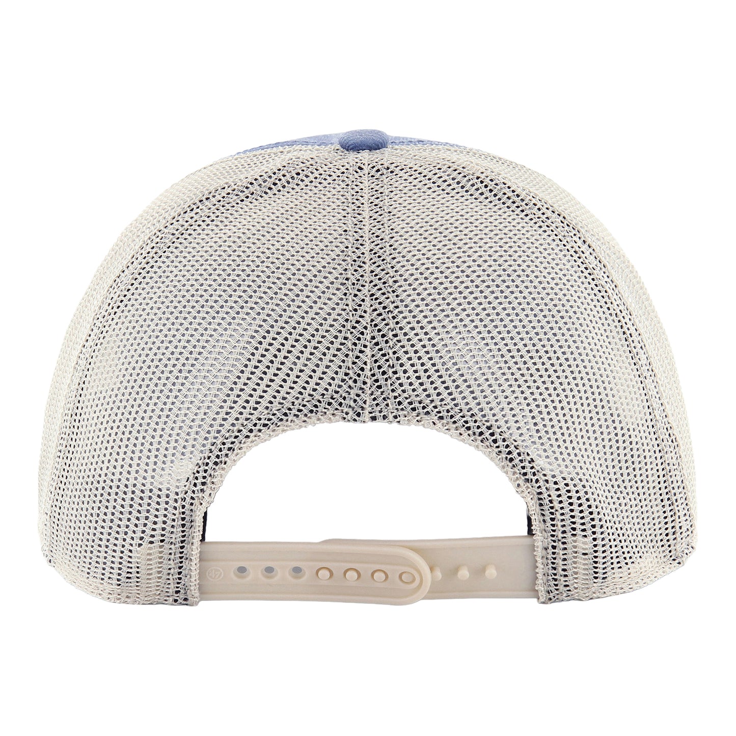 OKC THUNDER 47 BRAND CANTEEN TRUCKER SNAPBACK in Blue - Back View