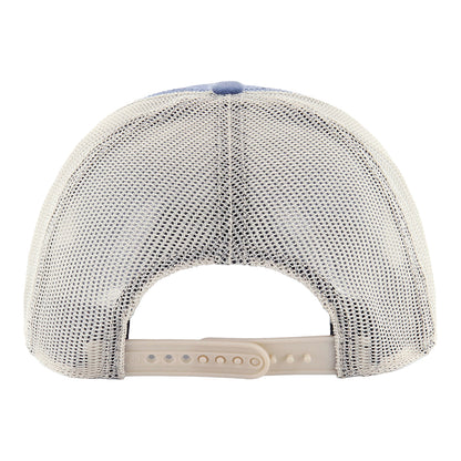 OKC THUNDER 47 BRAND CANTEEN TRUCKER SNAPBACK in Blue - Back View