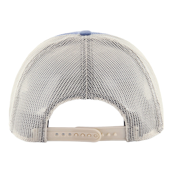 OKC THUNDER 47 BRAND CANTEEN TRUCKER SNAPBACK in Blue - Back View