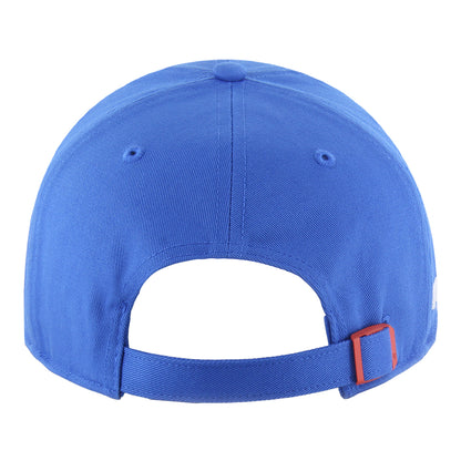 OKC THUNDER 47 BRAND CLEAN UP BLUE FOUNDATION HAT in Blue - Back View