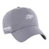 OKC THUNDER 47 BRAND CLEAN UP GREY FOUNDATION HAT in Grey - Front Right Angle 